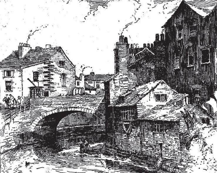 Angel Meadow in 1819