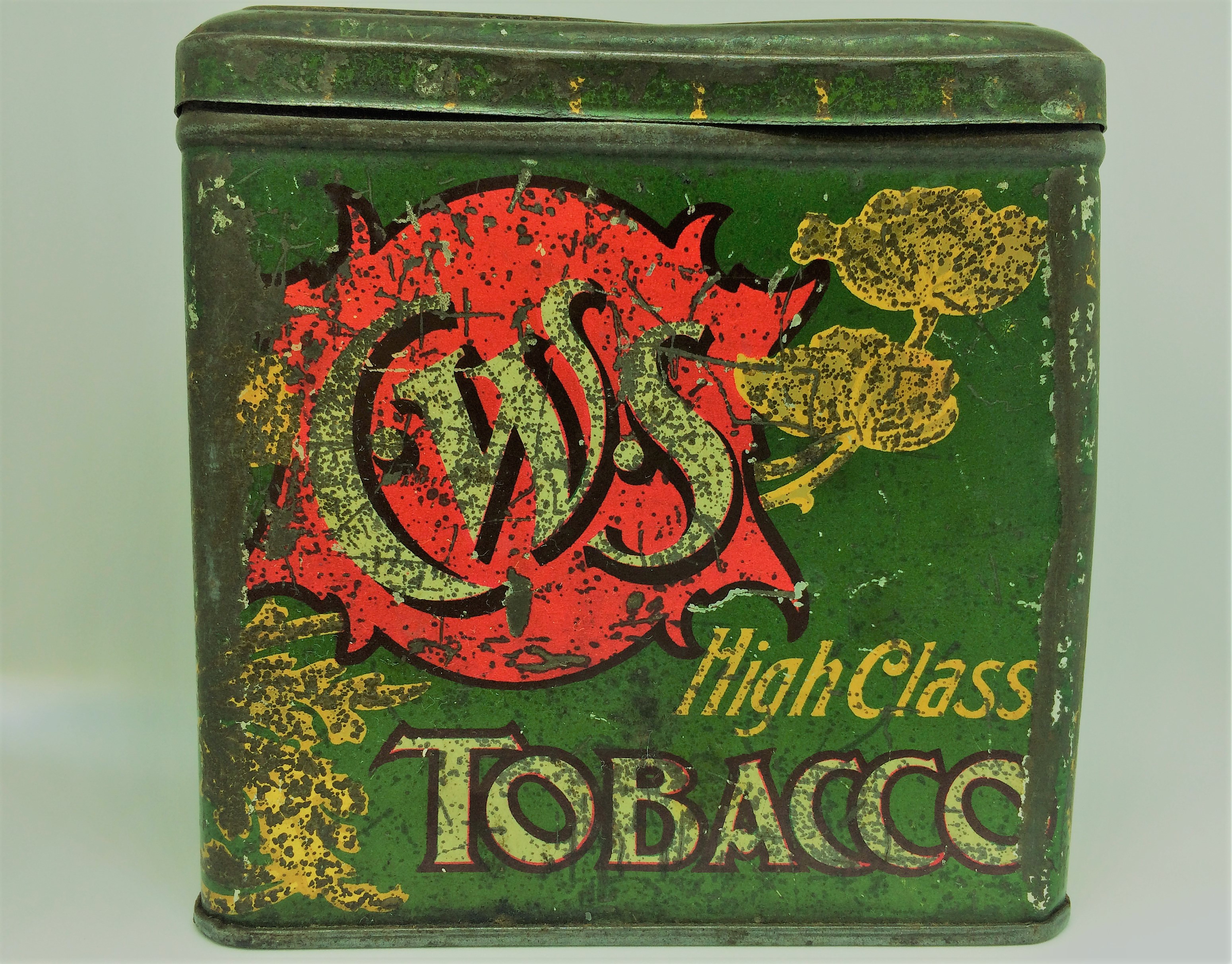 CWS tobacco tin